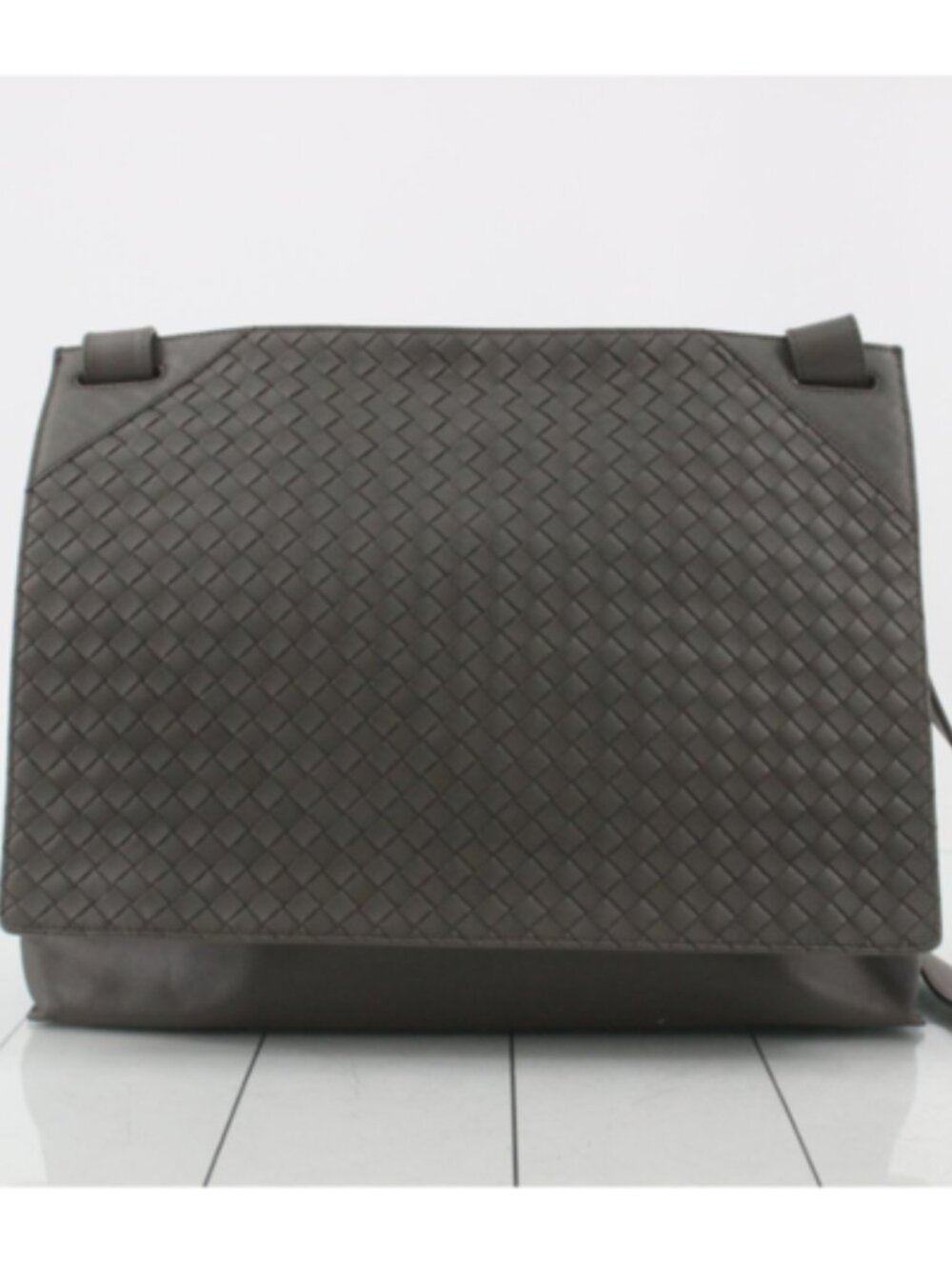 Bottega Intrecciato Messenger Flap Bag